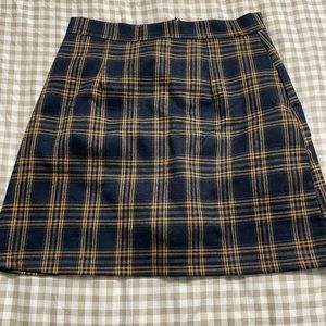 Plaid Skirt